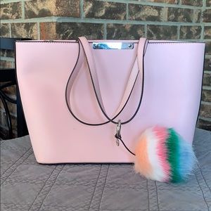 Pink Guess Tote Handbag